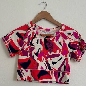 💜 J. Dow Fitness Athletic Crop Top, Target Collab, Size Medium +FREE GIFT!